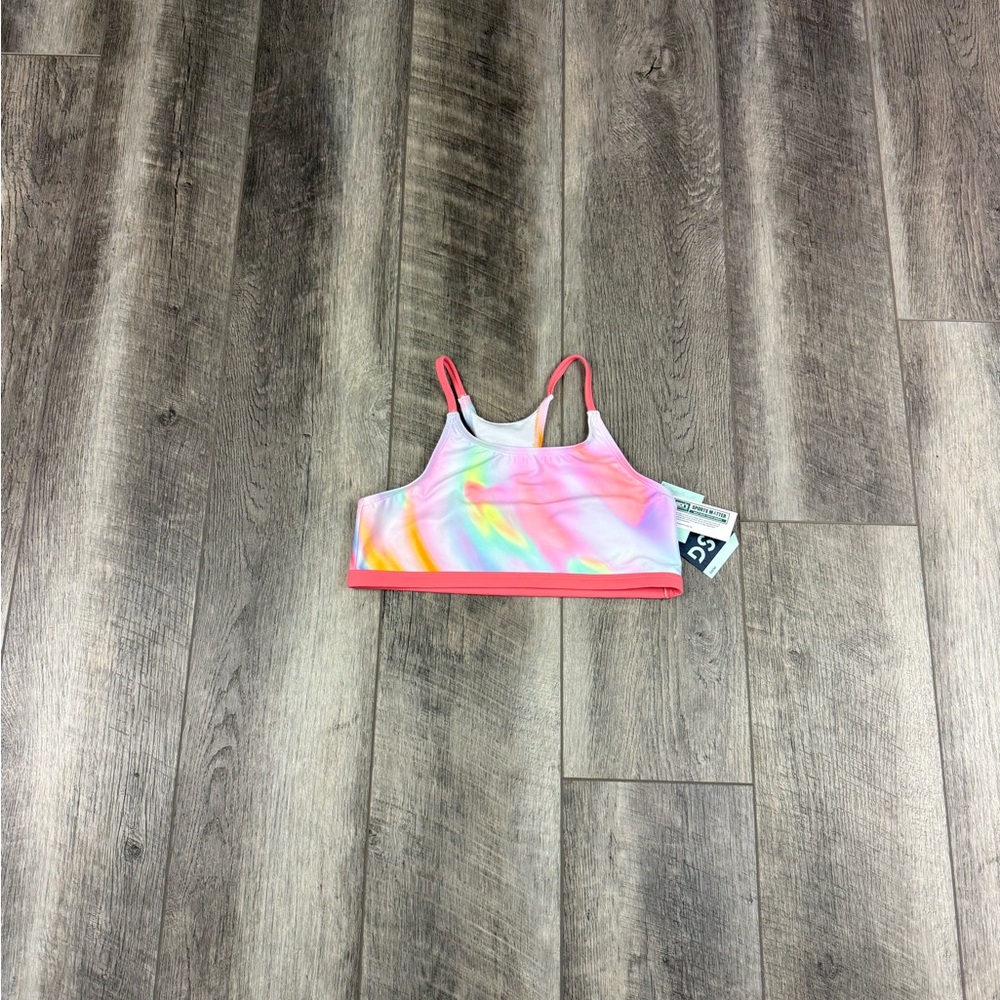 DSG Pink Print Swim Top